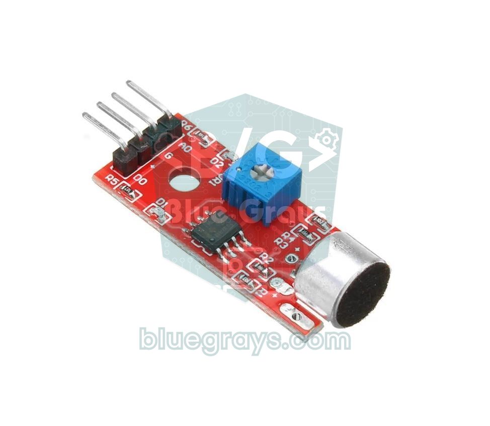 KY-038 ses sensörü modülü (elektret mikrofon ve LM393)