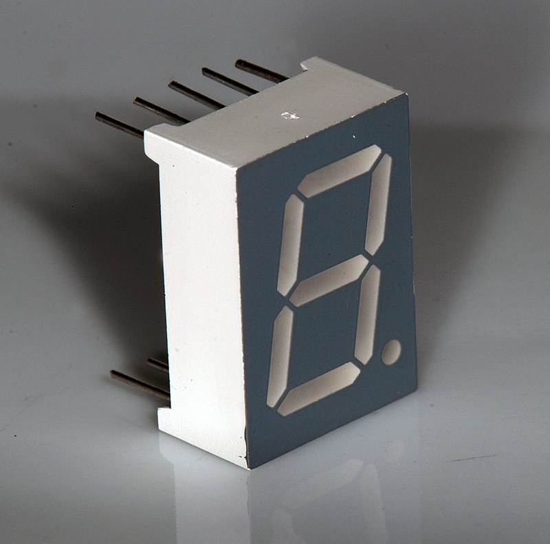 Tek haneli 7 segment display