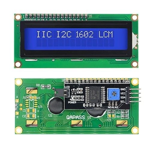 16x2-LCD-Display mit I2C-Modul