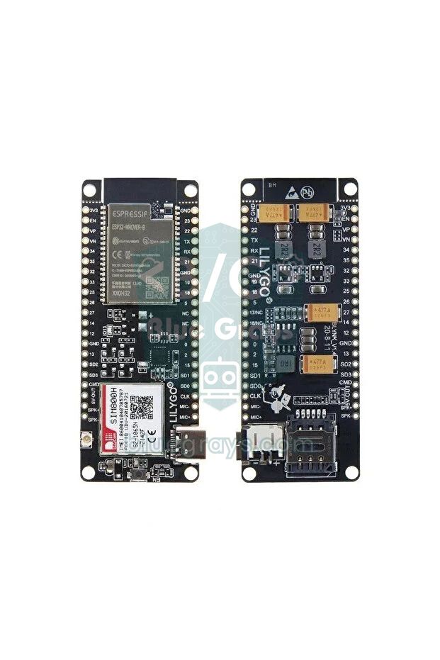 LilyGO TTGO T-Call ESP32 SIM800 kartı
