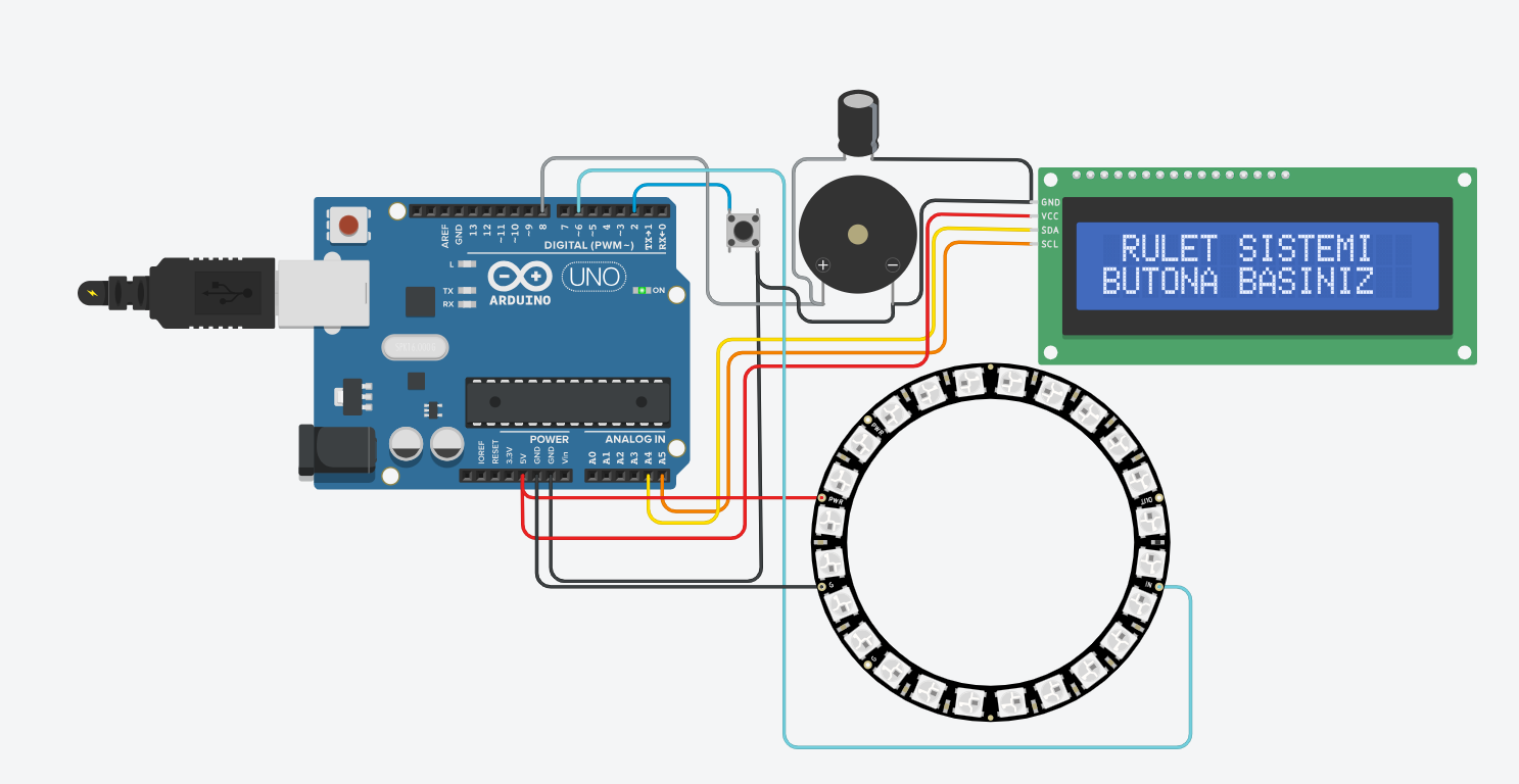 Number Roullet Arduino 1 Arduino Roulette Wheel | BlueGrays